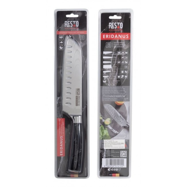 Resto Kitchenware 95332 kitchen knife Stainless steel 1 pc(s) Santoku knife Resto Kitchenware 95332 kitchen knife Stainless steel 1 pc(s) Santoku knife