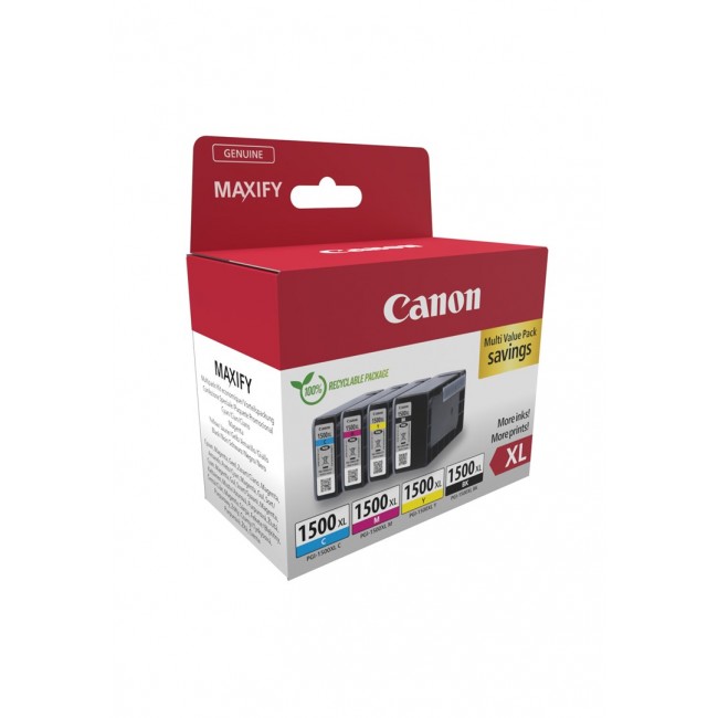 Canon 9182B010 ink cartridge 4 pc(s) Original High (XL) Yield Black, Cyan, Magenta, Yellow Canon 9182B010 ink cartridge 4 pc(s) Original High (XL) Yield Black, Cyan, Magenta, Yellow