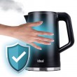 IDEAL Kettle 1.7 l, steel body, power 1500 W, black IDEAL Kettle 1.7 l, steel body, power 1500 W, black