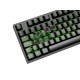 GENESIS Thor 404 TKL keyboard Gaming USB QWERTZ German Black