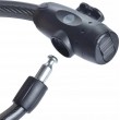 12 mm steel keyed bicycle cable - YCK0/12/200/2 Black 12 mm steel keyed bicycle cable - YCK0/12/200/2 Black