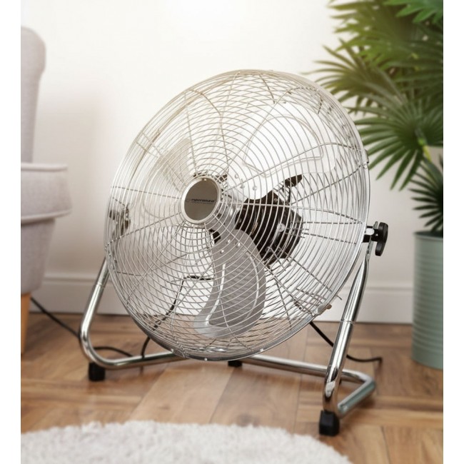 Circulation fan 18'' ESPERANZA EHF006 CYCLONE Chrome
