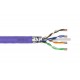 Installation cable DIGITUS category 6 F/UTP Dca AWG23/1 LSOH, 305m, purple, spool