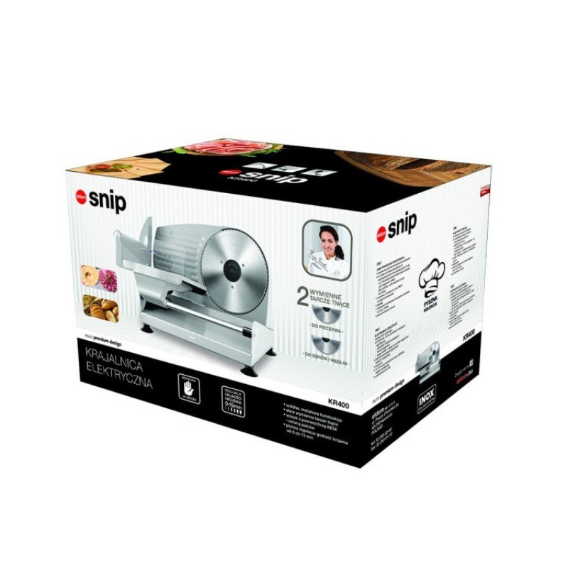 ELDOM KR400 slicer Electric 150 W Stainless steel Metal ELDOM KR400 slicer Electric 150 W Stainless steel Metal