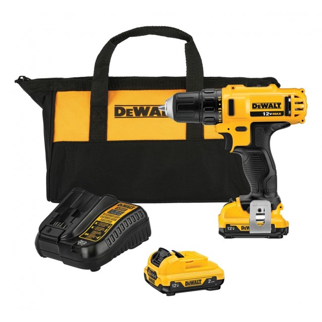 Cordless drill/driver Li-Ion 10,8V 2,0Ah DeWALT DCD710D2