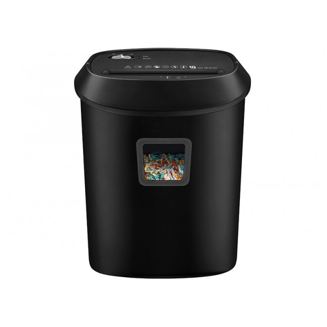 Tracer FileCrusher Paper Shredder, Black