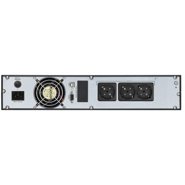 FSP Champ Rack 2K uninterruptible power supply (UPS) Double-conversion (Online) 2 kVA 1800 W 3 AC outlet(s)