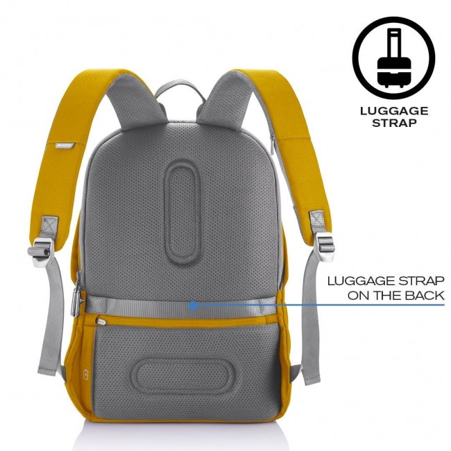 XD DESIGN ANTI-THEFT BACKPACK BOBBY SOFT YELLOW P/N: P705.798