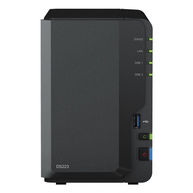 Synology DiskStation DS223 NAS/storage server Desktop Realtek RTD1619B 2 GB DDR4