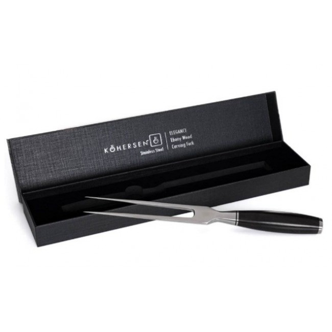 Kohersen Elegance Ebony Wood Meat fork Stainless steel Kohersen Elegance Ebony Wood Meat fork Stainless steel