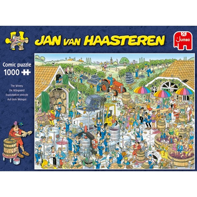 Jan van Haasteren - The Winery (1000 Pieces)
