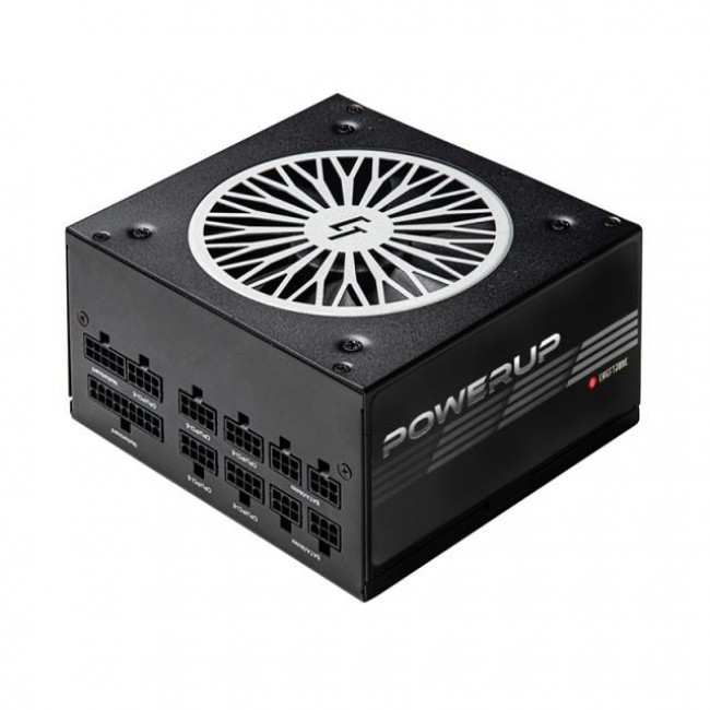 Chieftec PowerUp GPX-850FC power supply unit 850 W 20+4 pin ATX ATX Black Chieftec PowerUp GPX-850FC power supply unit 850 W 20+4 pin ATX ATX Black