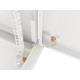 Lanberg WF01-6606-00S rack cabinet 6U Wall mounted rack Grey