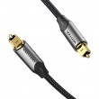 Vention Optical Fiber Audio Cable Aluminum Alloy Type 3M Gray Vention Optical Fiber Audio Cable Aluminum Alloy Type 3M Gray