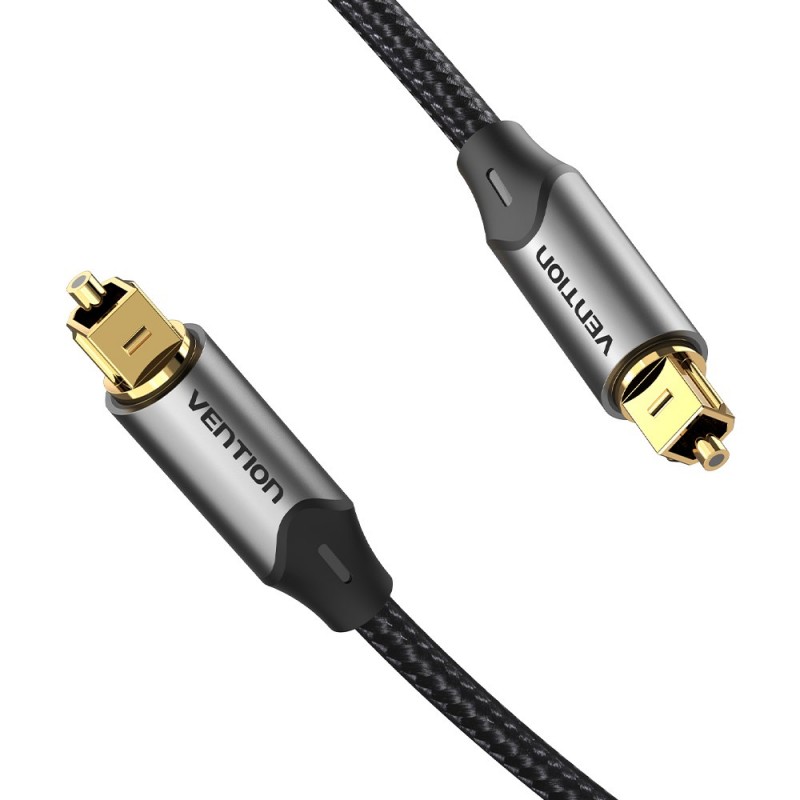 Vention Optical Fiber Audio Cable Aluminum Alloy Type 3M Gray Vention Optical Fiber Audio Cable Aluminum Alloy Type 3M Gray