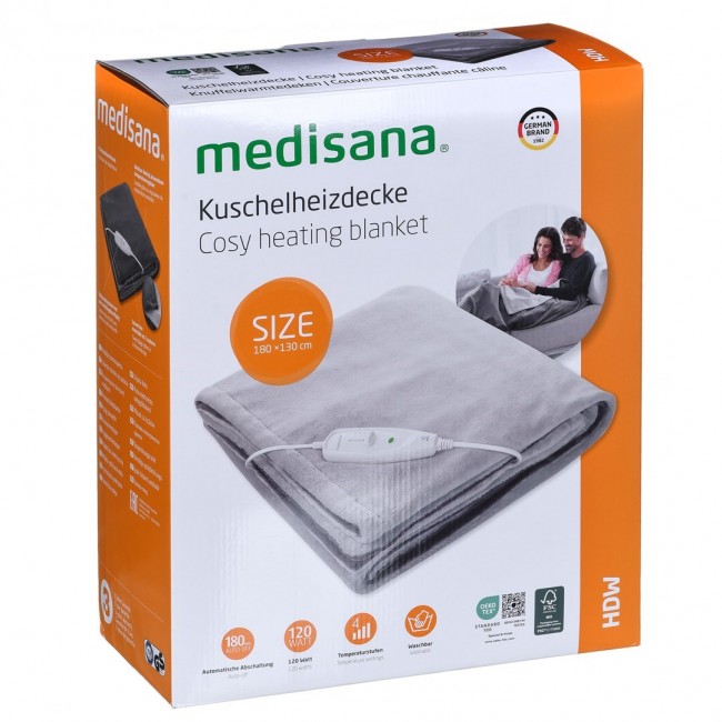 Medisana HDW Electric blanket 120 W Grey