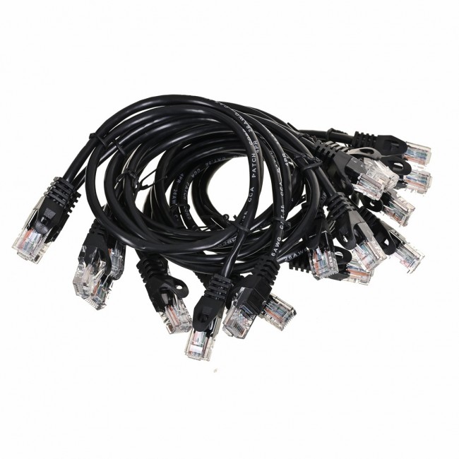 Lanberg PCU5-20CC-0050-BK networking cable Black 0.5 m Cat5e U/UTP (UTP) Lanberg PCU5-20CC-0050-BK networking cable Black 0.5 m Cat5e U/UTP (UTP)