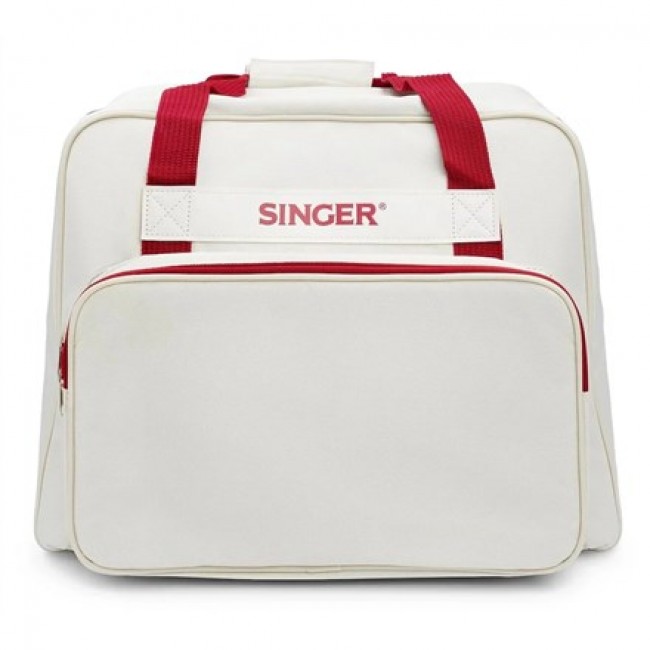 Universal Singer case, cream/red