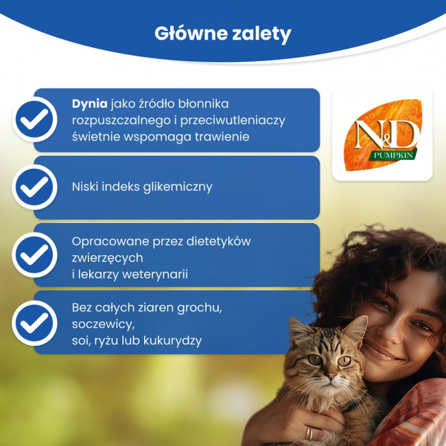 Farmina N&D Cat Duck & Pumpkin 70g