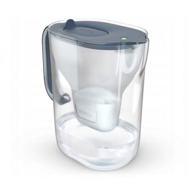 BRITA Style ESSENTIAL XL Water Filter Jug (Dark Blue) + 3 x MX Pro Pure Performance Filters