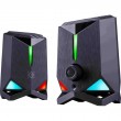 Speakers Defender Rocket 2.0 6w LED USB, black