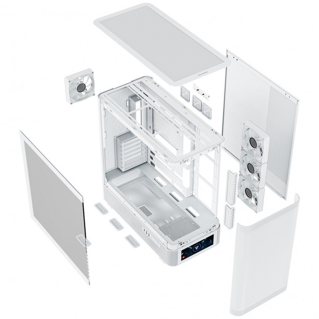 MODECOM Volcano Volcano AQ500 ARGB Midi White