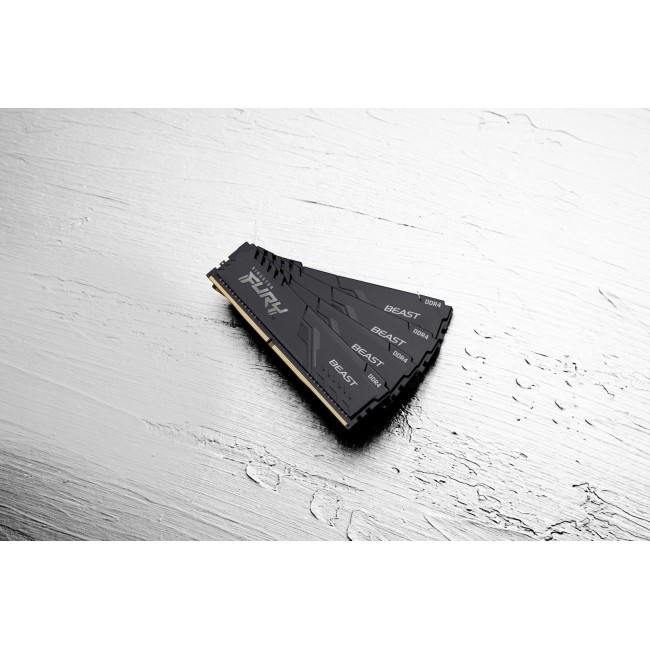 Kingston Technology FURY Beast 16GB 3200MT/s DDR4 CL16 DIMM (Kit of 2) Black