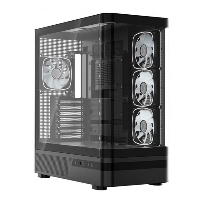 MODECOM Volcano Volcano AQ100 ARGB Midi Black