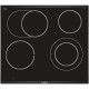 Bosch Serie 8 PKN675DP1D hob Black, Stainless steel Built-in Ceramic 4 zone(s)