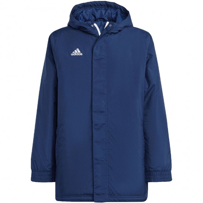 adidas Entrada 22 Stadium Kids Jacket Blue IB6079 adidas Entrada 22 Stadium Kids Jacket Blue IB6079
