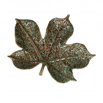 RITUALI DOMESTICI SFOGLIAMI Set of 2 fig leaf platters