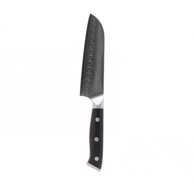 Kohersen Elegance Ebony Wood Santoku knife Damascus steel 12.7 cm Kohersen Elegance Ebony Wood Santoku knife Damascus steel 12.7 cm