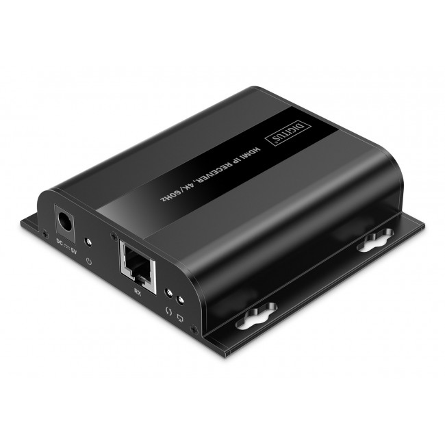 Digitus HDMI IP receiver, 4K/60Hz Digitus HDMI IP receiver, 4K/60Hz