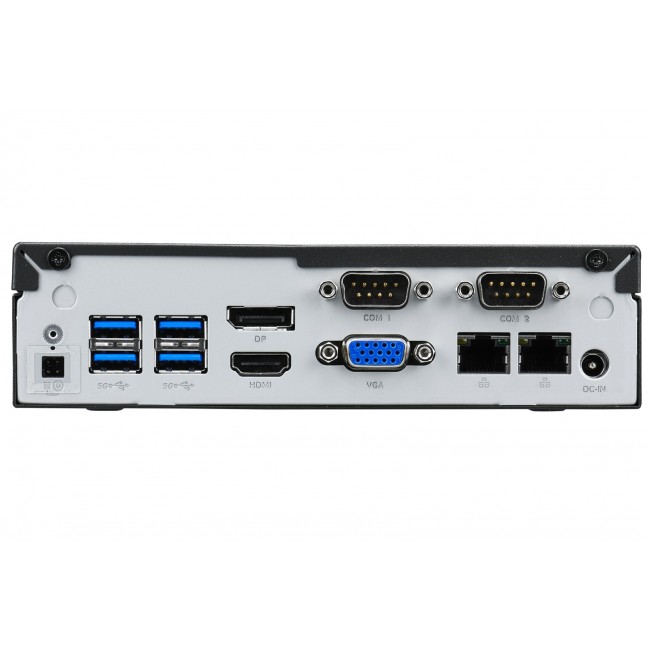 Shuttle XPC slim Barebone DL40N, Intel N150, 1x DDR5, 2x LAN (2x 2.5Gbit), 2xCOM,1xHDMI,1xDP, 1x VGA, fanless, 24/7 permanent operation