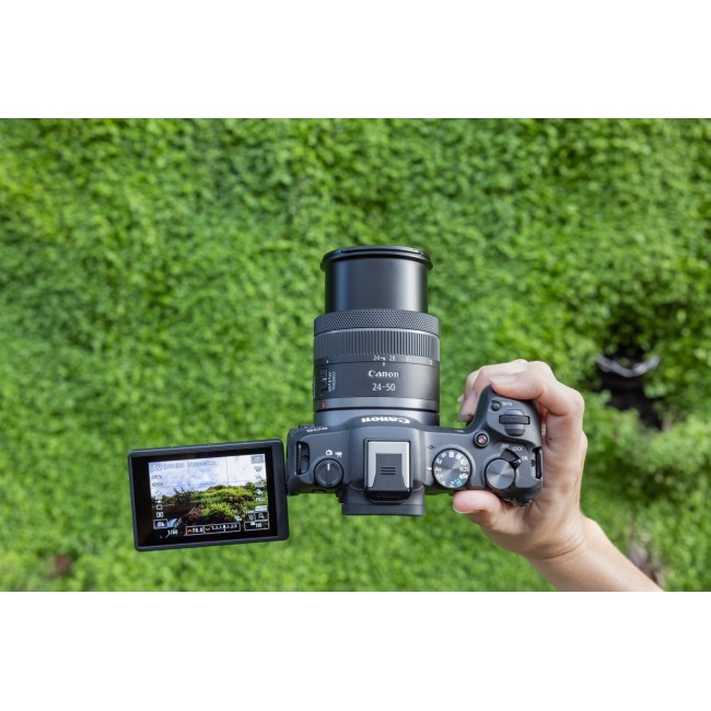 Canon EOS R8 + RF 24-50mm F4.5-6.3 IS STM Kit MILC 24.2 MP CMOS 6000 x 4000 pixels Black