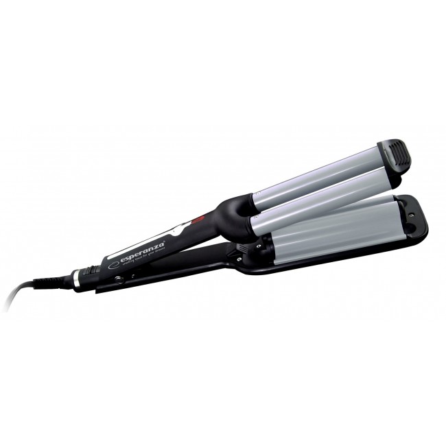 Esperanza EBL013 hair styling tool Curling iron Black,Silver 1.8 m 55 W