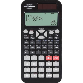 Rebell SC2080S calculator Pocket Scientific Black