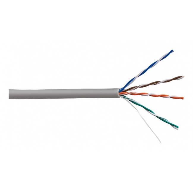 BCS BCS-U/UTP-CAT5E-PVC networking cable Grey 305 m U/UTP (UTP) Round