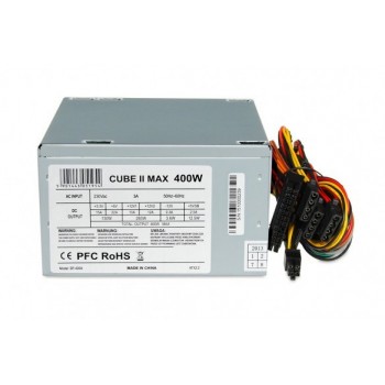 iBox CUBE II power supply unit 400 W 20+4 pin ATX ATX Silver