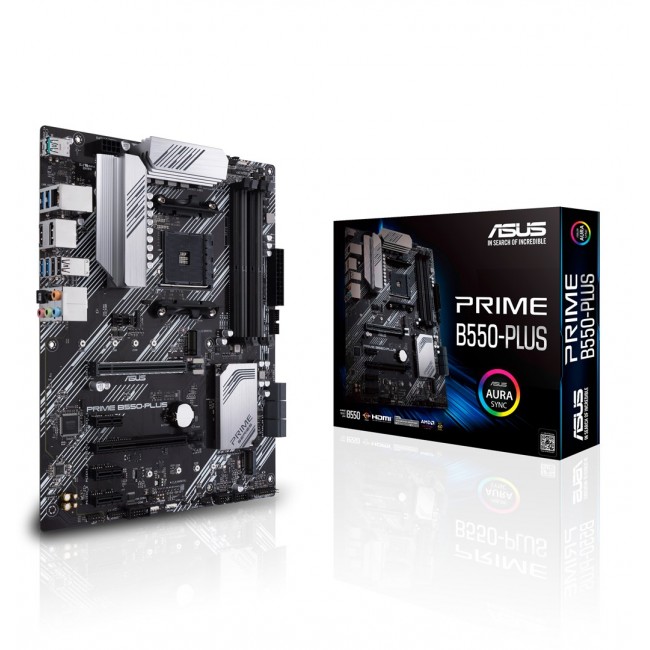 ASUS PRIME B550-PLUS AMD B550 Socket AM4 ATX ASUS PRIME B550-PLUS AMD B550 Socket AM4 ATX