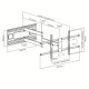 Techly ICA-PLB 490 TV mount 2.03 m (80 Techly ICA-PLB 490 TV mount 2.03 m (80