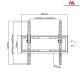 Maclean MC-774 TV stand 32-55 Maclean MC-774 TV stand 32-55