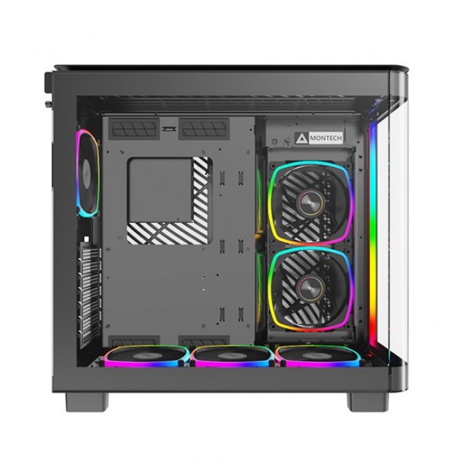 Montech KING 95 PRO Midi-Tower, Tempered Glass, ARGB - black Montech KING 95 PRO Midi-Tower, Tempered Glass, ARGB - black