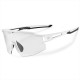 Photochromic cycling glasses with UV protection and corrective insert, Rockbros, white Photochromic cycling glasses with UV protection and corrective insert, Rockbros, white