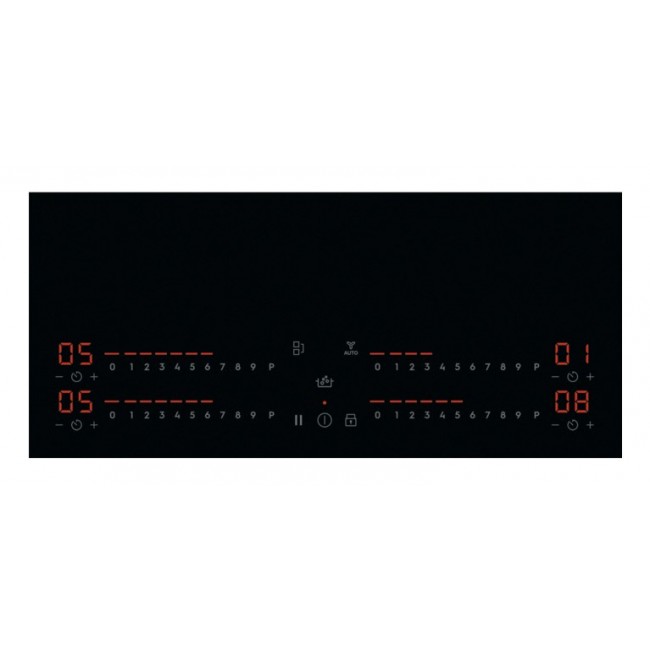 Electrolux Serie 700 EIS62453 Black Built-in 60 cm Zone induction hob 4 zone(s) Electrolux Serie 700 EIS62453 Black Built-in 60 cm Zone induction hob 4 zone(s)