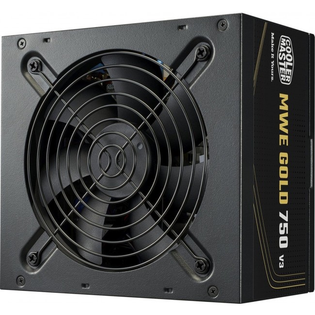 Cooler Master MWE Gold 750 V3 ATX 3.1 power supply unit 750 W 24-pin ATX Black Cooler Master MWE Gold 750 V3 ATX 3.1 power supply unit 750 W 24-pin ATX Black