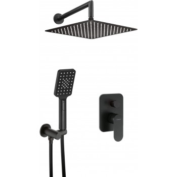 Concealed shower set