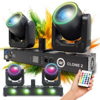 LIGHT4ME CLONE 2 multiefekt o wietleniowy 3w1 o wi