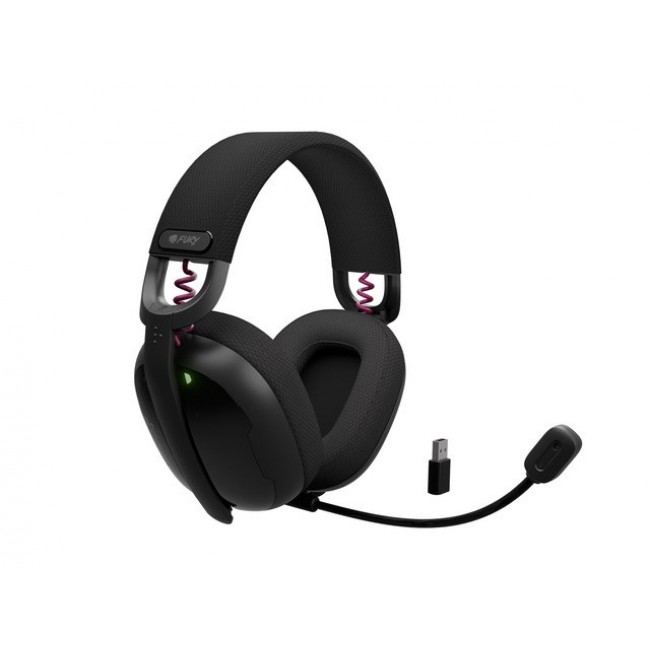 OVER-EAR HEADPHONES FURY FUKIYA F6 WITH MICROPHONE WIRELESS BLACK