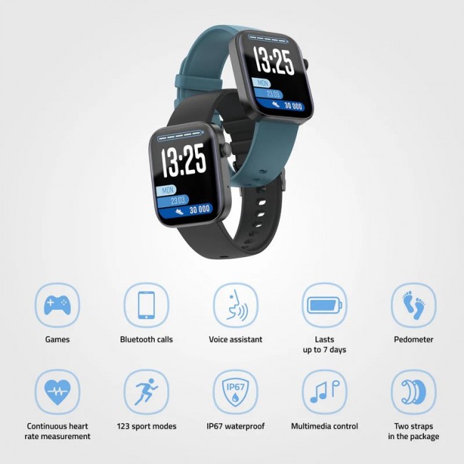 LAMAX BCool2 Plus Black Smartwatch